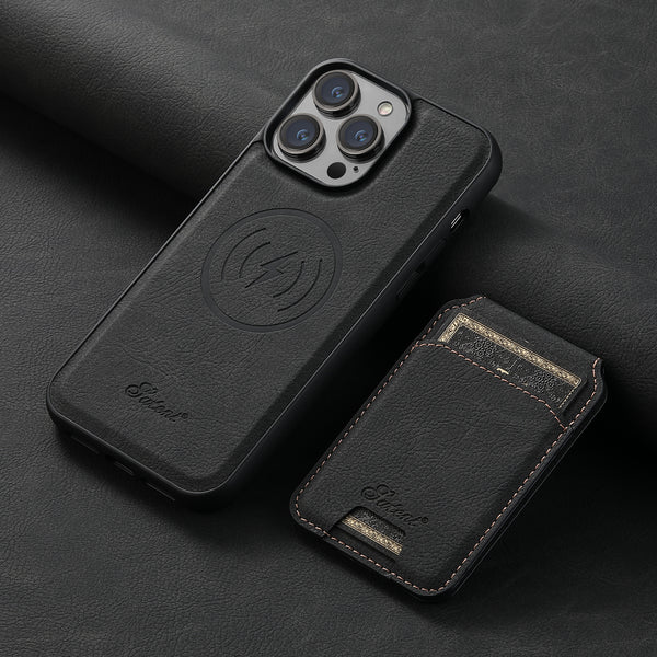 Leather MagSafe Wireless Charging Case for iPhone 17 / 17 Pro / 17 Pro Max