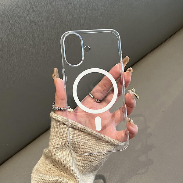 Ultra-Thin Clear MagSafe Case for iPhone 15 / 16 Series