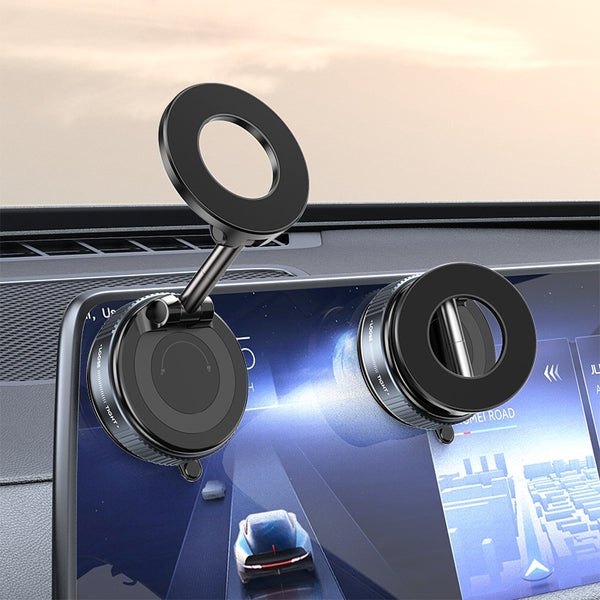 Vacuum Suction Rotating Magnetic Car Holder