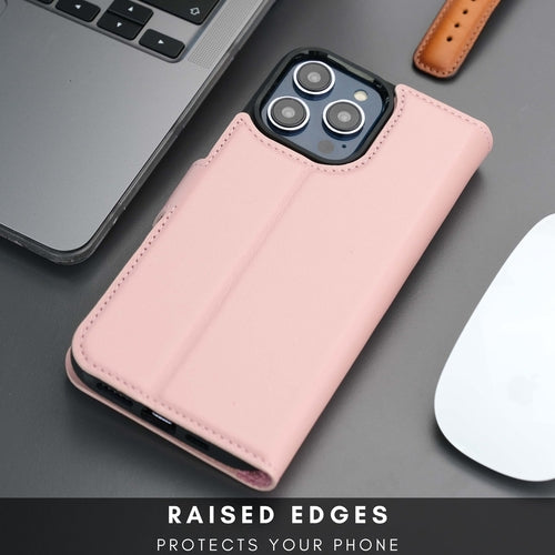 Funda cartera de piel MagSafe Casper para iPhone 16 Pro Max