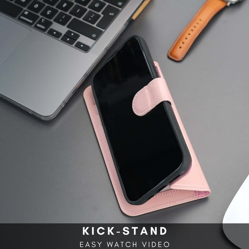 Funda cartera de piel MagSafe Casper para iPhone 16 Pro Max