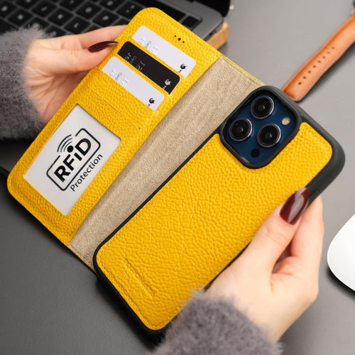 Funda cartera de piel MagSafe Casper para iPhone 16 Pro Max