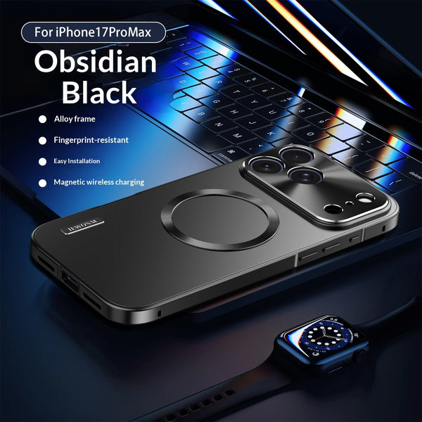 Electroplated Metal Magnetic Case for iPhone 15 / 16 / 17 Series