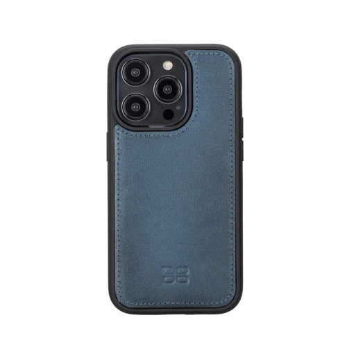 Funda cartera de piel desmontable con cremallera para iPhone 14 - PMW