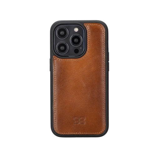 Funda cartera de piel desmontable con cremallera para iPhone 14 - PMW