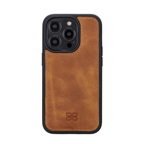 Funda cartera de piel desmontable con cremallera para iPhone 14 - PMW