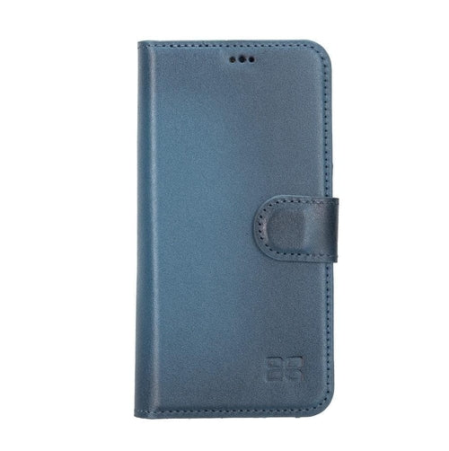 Funda cartera de piel desmontable multicolor para iPhone 14 - MW