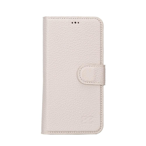 Funda cartera de piel desmontable multicolor para iPhone 14 - MW
