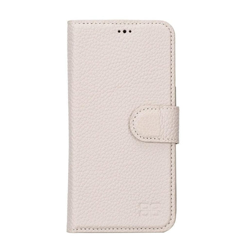 Funda cartera de piel desmontable multicolor para iPhone 14 - MW