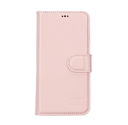 Funda cartera de piel desmontable multicolor para iPhone 14 - MW