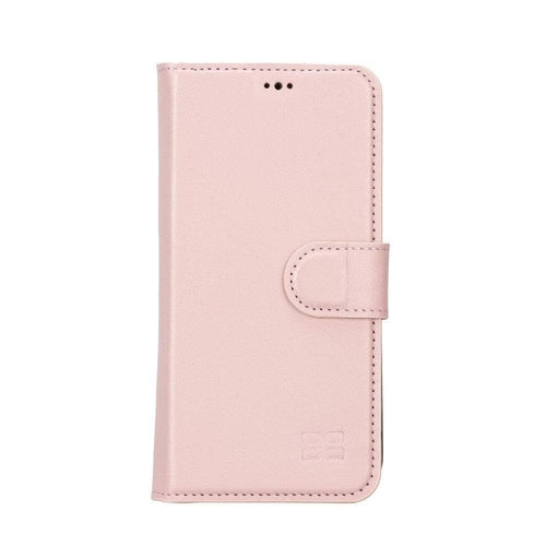 Funda cartera de piel desmontable multicolor para iPhone 14 - MW