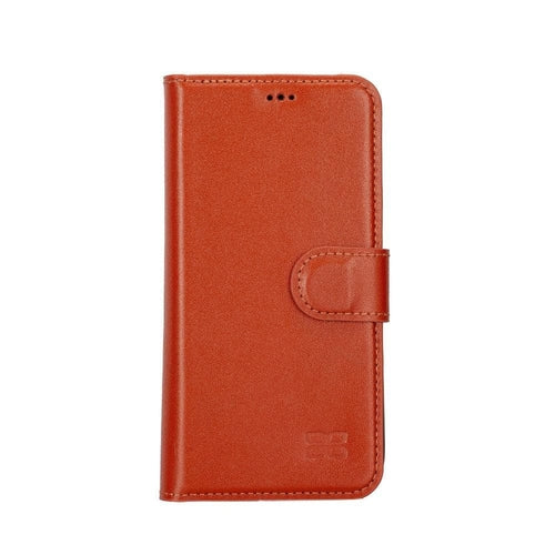 Funda cartera de piel desmontable multicolor para iPhone 14 - MW