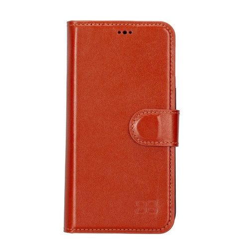 Funda cartera de piel desmontable multicolor para iPhone 14 - MW