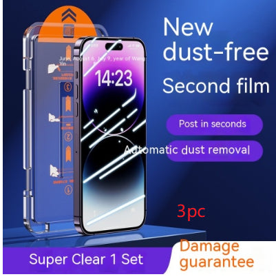 Dust-Free Easy-Install Screen Protector Kit for iPhone 15 / 16 / 17 Series