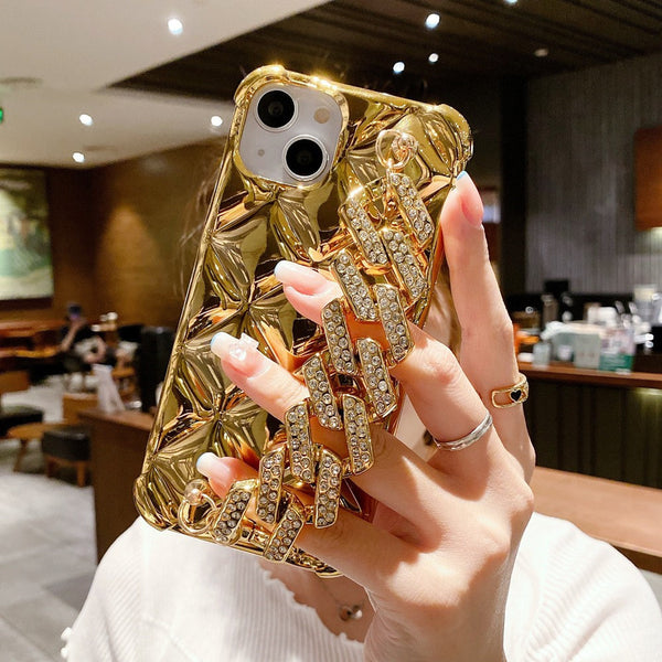 Diamond Bracelet Glitter Case for iPhone 15 / 16 Series
