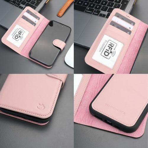 Funda cartera de piel MagSafe Casper para iPhone 16 Pro Max
