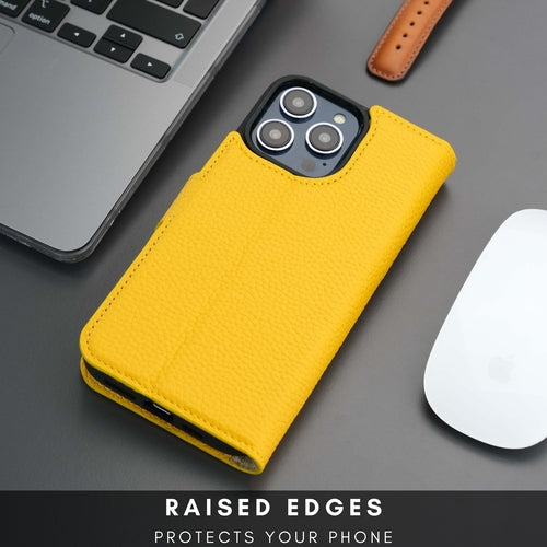 Funda cartera de piel MagSafe Casper para iPhone 16 Pro Max